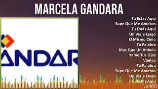 Marcela Gandara 2024 MIX Melhores Músicas - Tu Estas Aqui, Supe Que Me Amabas, Tu Estás Aquí, Un...