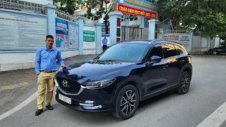 Mazda CX5 2.5 2018 tư nhân, 1 chủ, chạy 5 vạn, bảo dưỡng full hãng | Màu xanh cavansite huyền bí