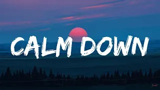 Calm Down - Rema (Lyrics) Ed Sheeran, David Guetta, Sia, Wiz Khalifa, Charlie Puth,...