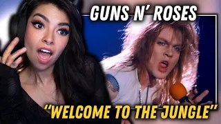 SO MANY LAYERS!! | First Time Hearing Guns N' Roses - "Welcome To The Jungle" | REACTION