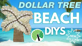 🌴 Seashells & Sunshine: 6 New BEACH Dollar Tree DIYs to Craft Your Coastal Paradise