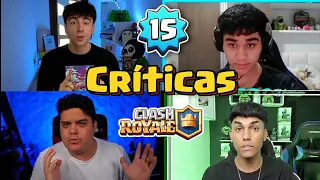 A PIOR ATUALIZAÇÃO DO CLASH ROYALE, YOUTUBERS CRITICAM O NÍVEL 15 E OUTRAS MUDANÇAS DO CLASH.