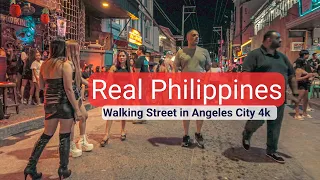 BUSY Walking Street Angeles City Philippines | DJI Osmo Pocket 3 4k60p