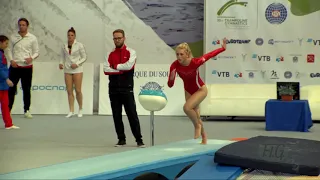 HANSEN Sara la Cour (DEN) - 2018 Trampoline Worlds, St. Petersburg (RUS) - Qualif Tumbling R2