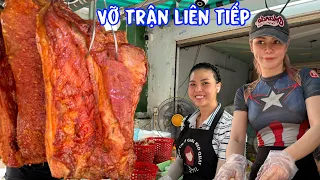 🟢Bất ngờ khách đông vỡ trận "Kim Ngân & LYLY" xanh mặt chặt heo quay nhanh như chớp