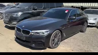 АВТО ИЗ КОРЕИ. 2020 БМВ 5 СЕРИЯ (G30) 520d M Sport Plus. Таможня в Бишкеке.