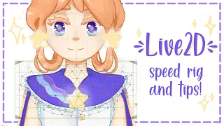 Tips for making a model in Live2D!
