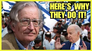 Noam Chomsky "Why The United States SUPPORTS Israel" (clip)