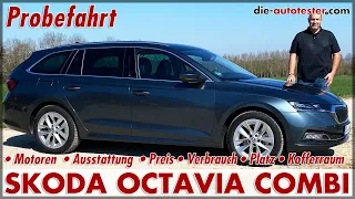 2020 Skoda Octavia Combi 4 Neu 2.0 TDI 110 kW (150 PS) Test Review Verbrauch Preis Kombi Deutsch