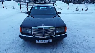 #Mercedes-Benz #300SE, #W126 1989 год выпуска, 59 тыс. км. #олдтаймер, #terminal60