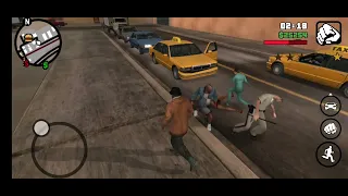 gta sa peds fight