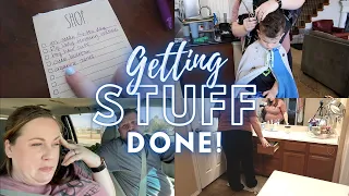 Getting Stuff Done | Make-up | Haircuts | Fly Lady and MORE!