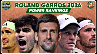 🎾Roland Garros 2024 Power Rankings | French Open ATP Form Guide