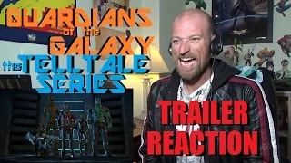 Guardians Of The Galaxy - Telltale Series - Game Trailer - Reaction