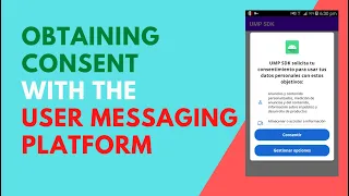 How to Obtaining Consent with the User Messaging Platform | UMP SDK | codetrix