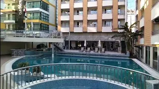 Аlaiye Kleopatra hotel apt 4*.Обзор отеля. Алания. Турция