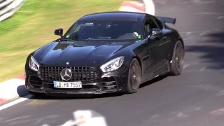 Mercedes-AMG GT R - BRUTAL Exhaust Sounds on the Nurburgring