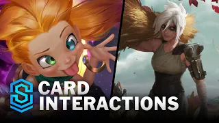 Zoe, Riven and Viktor - Card Special Interactions | Legends of Runeterra