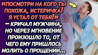 «Посмотри на кого ты похожа, истеричка! Я устал от тебя! Я домой не хочу приходить!» - кричал муж...