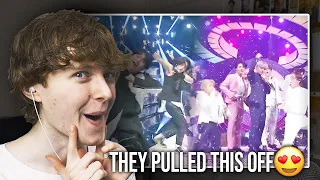 THEY PULLED THIS OFF! (ATEEZ Perform 'Boy With Luv & ON' by BTS | Reaction/Review)