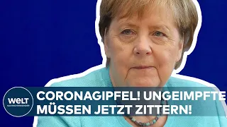 SPANNUNG VOR MERKELS CORONAGIPFEL: Covid19-Infektionszahlen steigen! Mehr Rechte für Geimpfte?