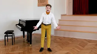 Matas Sragauskas, lietuvių liaudies daina "Didi dyvai"