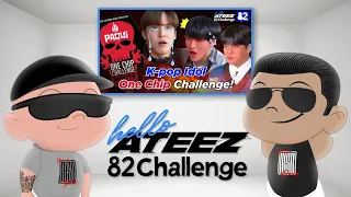 K-pop idols take on One Chip Challenge! EP.7 (ATEEZ Hello82 Challenge) | NSD REACTION