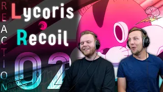 SOS Bros React - Lycoris Recoil Episode 2 - "The More the Merrier"