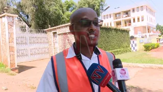 UNRA embarks on clearing road reserves along Entebbe Road