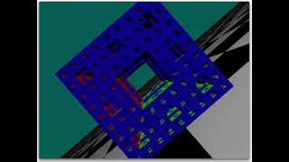 Fractals in Graphics through a Menger Sponge