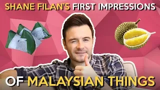 Shane Filan's First Impressions of Malaysian Things