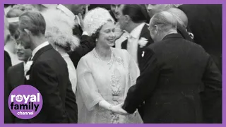 On This Day: 24 April 1963 - Queen Accidentally Steps on the King of Norway's Foot at Royal Wedding