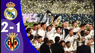 🔴 Real Madrid 2-1 Villarreal 2020  | Full Match LIVE |  La Liga 2020 | Football