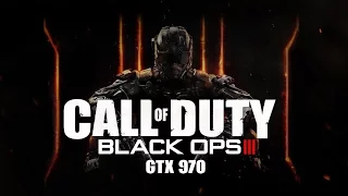 Call of Duty: Black Ops 3 | GTX 970 OC | 1080p | Max settings | FRAME-RATE TEST