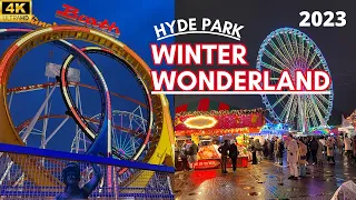 Hyde Park Winter Wonderland Vlog 2023 - Should YOU Visit?