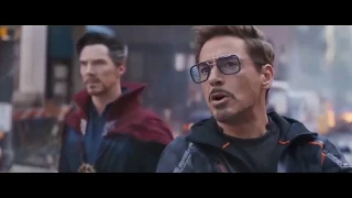 Black Order vs Avengers (Avengers Infinity War) New York Battle Scene