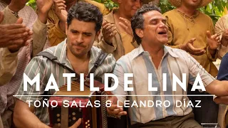 Matilde Lina | Beto Villa (Toño Salas) y Silvestre Dangond (Leandro Díaz) cantando juntos