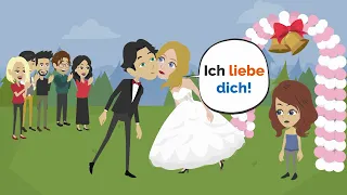 Deutsch lernen | Paul und Julia heiraten | Wortschatz und wichtige Verben