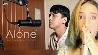 REAKSI Dimas Senopati | “Alone” Cover by Heart