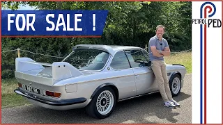 EPIC 450hp TESLA powered BMW 3.0 CSi 'Batmobile' - Lightening Quick and For Sale !!!