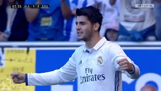 Alvaro Morata vs Deportivo Alaves (A) 720p HD 29/10/16 by RealMadrid.Universe