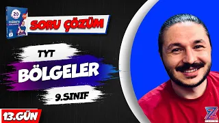 🌍BÖLGELER - ÇEVRE VE TOPLUM soru çözümü🔴27 Günde TYT Coğrafya -13🟡9.sınıf coğrafya -13