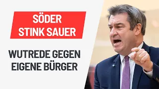 🔥 BRANDREDE 🔥 - CSU Chef Markus Söder schießt gegen die AFD und Bürger