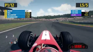 F1 2013 - Brands Hatch - FERRARI F399 (1999) - RACE