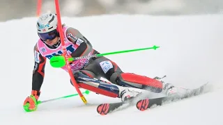 Slalom 16.01.22 1. Lauf Männer - Weltcup Wengen 2022