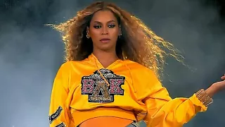 Beyonce Falls Down With Solange at Coachella Weekend 2