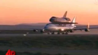 Raw Video: Discovery Begins Flight to Florida