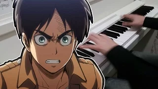 Shingeki no Kyojin Season 2 OP - Shinzou wo Sasageyo! (Piano Cover)