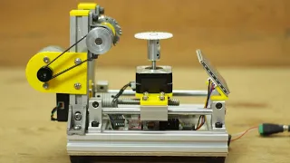 DIY Arduino based Gear cutting machine | Arduino project