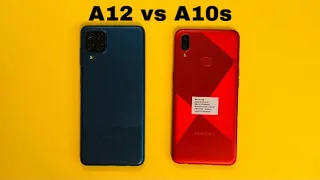 Samsung Galaxy A10s vs Samsung Galaxy A12 Android 11 & ONE UI 3